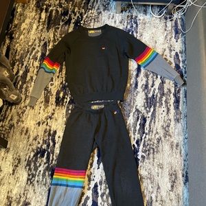 Aviator Nation sweatsuit set